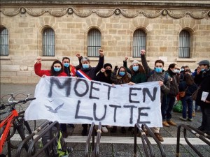 Piquet de grève MOET du 30 janvier