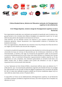 Courrier-Intersyndical-MESR-Gaza-images-0