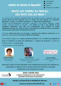 Santé des femmes au travail des mots sur les maux !(1)