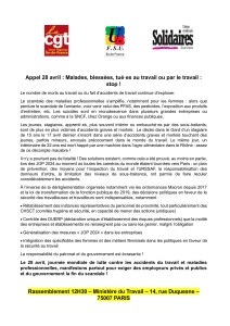 COMMUNIQUE UNITAIRE 28 AVRIL
