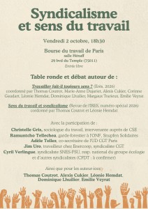 Syndicalisme SDT - 02102026